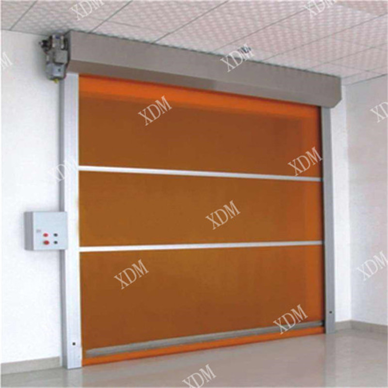 东莞透明视窗工业卷帘门  快速门 快速卷帘门