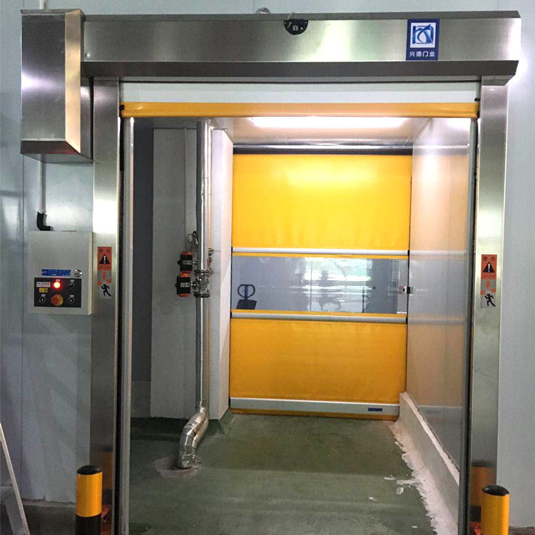 帆布快速卷帘门－东莞兴德门业